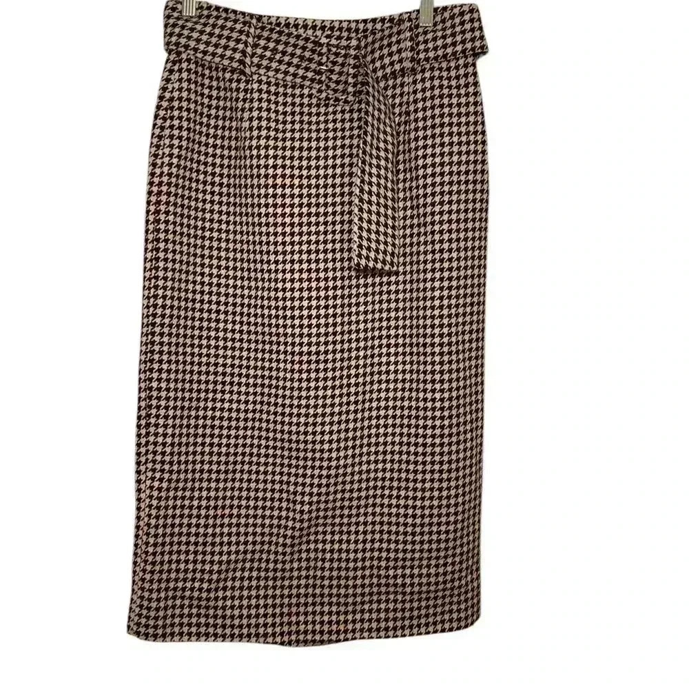 Commense New NWT Houndstooth Pencil Skirt Size M